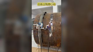 عربة لحام الأنابيب المغناطيسية مع التذبذب
