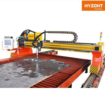 Steel Plate Bevelling Gantry CNC Plasma Cutting Table 10000mm/Min