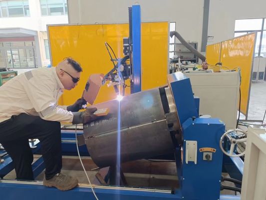 جودة  100-5000mm Tank Diameter Circular Seam Welding Machine with Water Cooling and 3-400A Welding Power مصنع