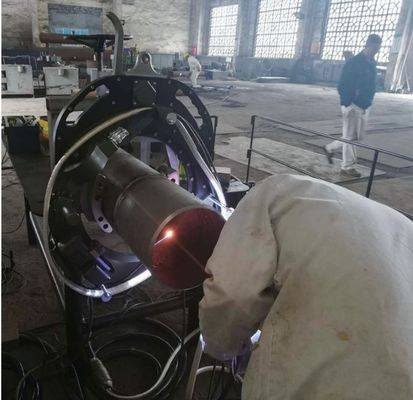 Pipe Welding Machine with TIG With Wire Feeding 10-500Amp Welding Current and DC Motor for Heavy Duty Tube Fabrication
