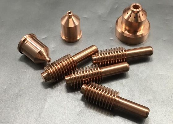 Metal / Copper Plasma Torch Consumables 110V / 220V / 380V