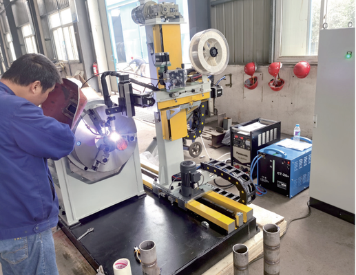 Automatic TIG Circular Seam Welding Machine MWHF-HL30 50-500mm OD 3000mm Length 500kg Load